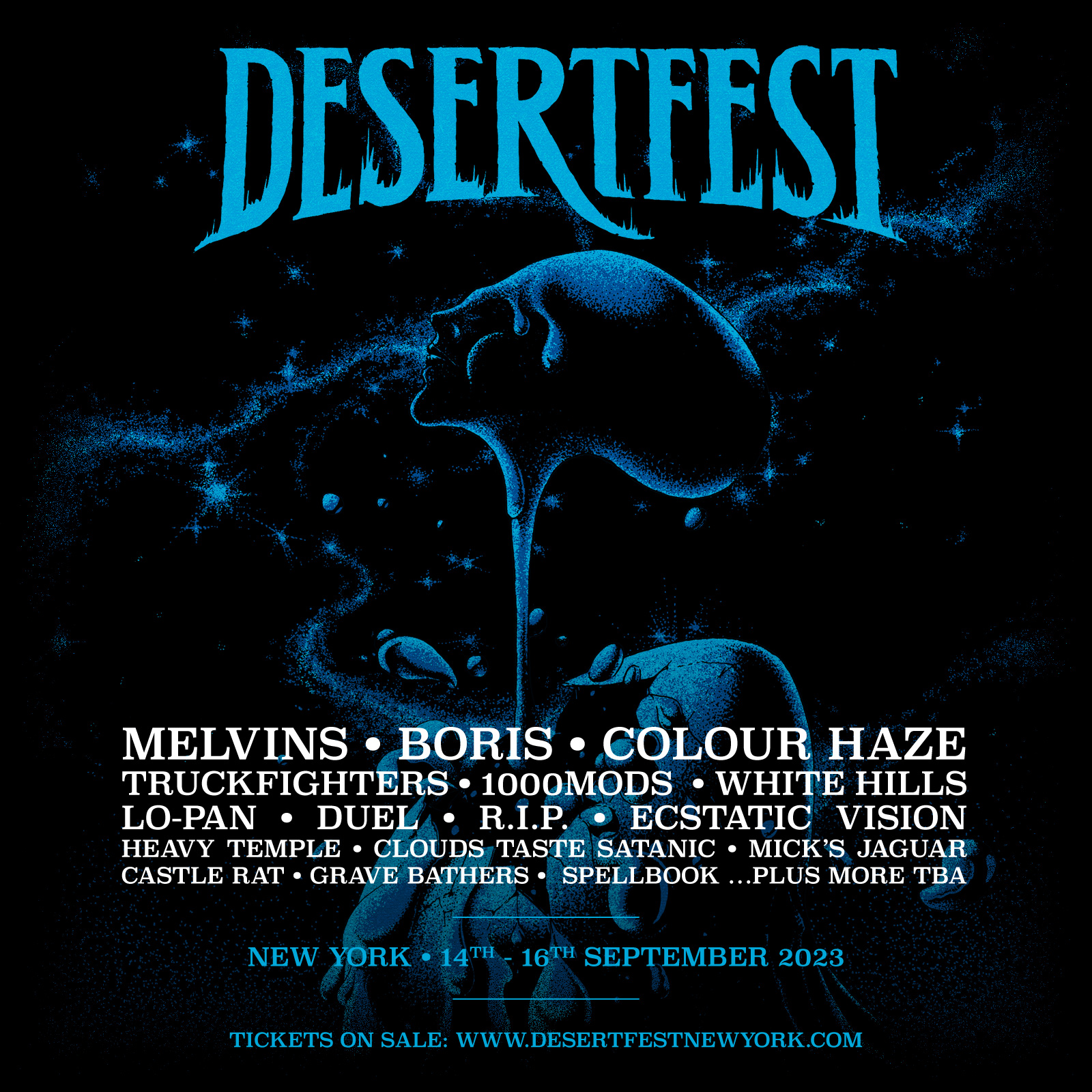 Desertfest New York returns for 3 edition this September announcing  Melvins, Boris, Colour Haze, Truckfighters & more - Desertfest New York